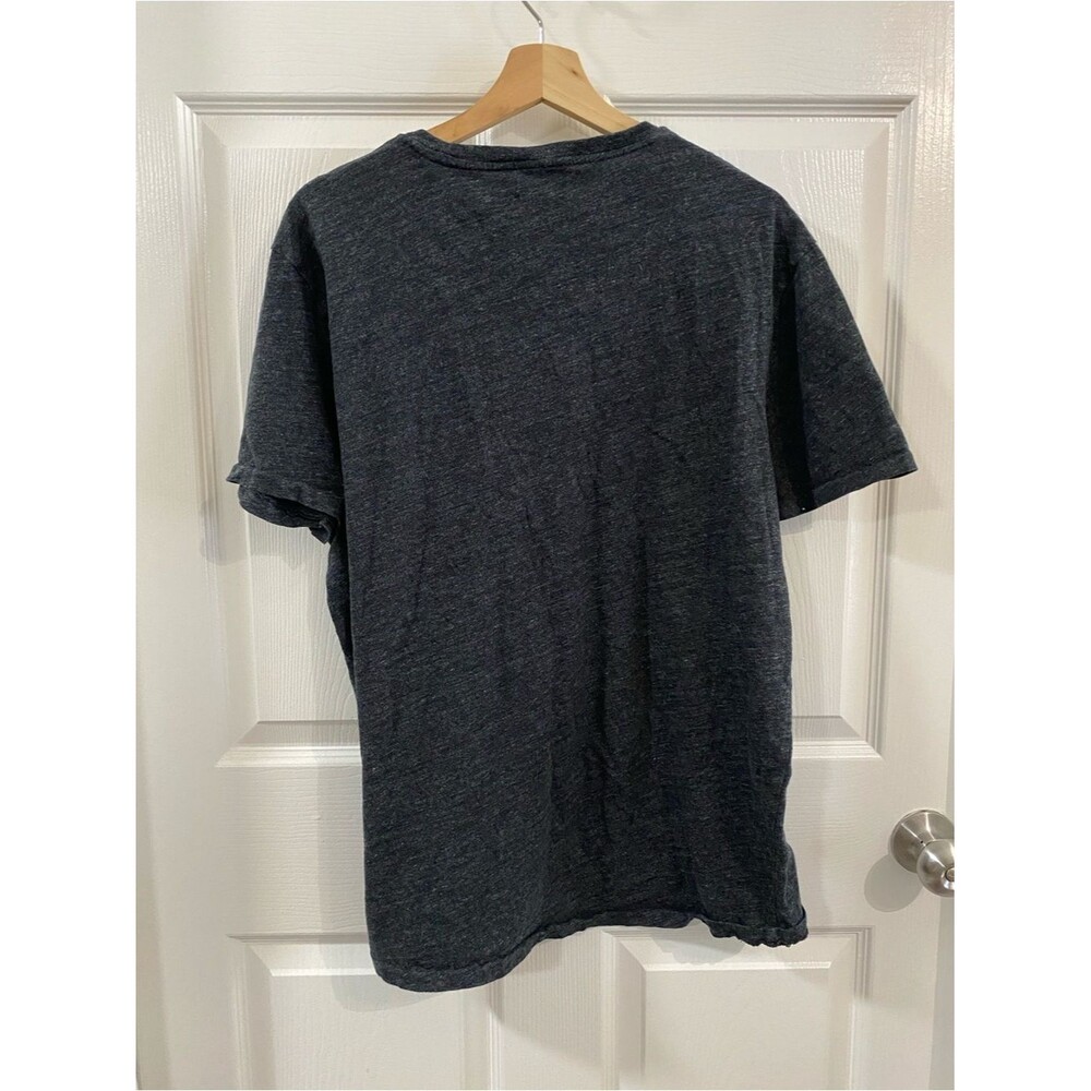 Polo Ralph Lauren‎ Heather Grey Cotton White Pony T-Shirt XL Preppy Luxury - Picture 5 of 5